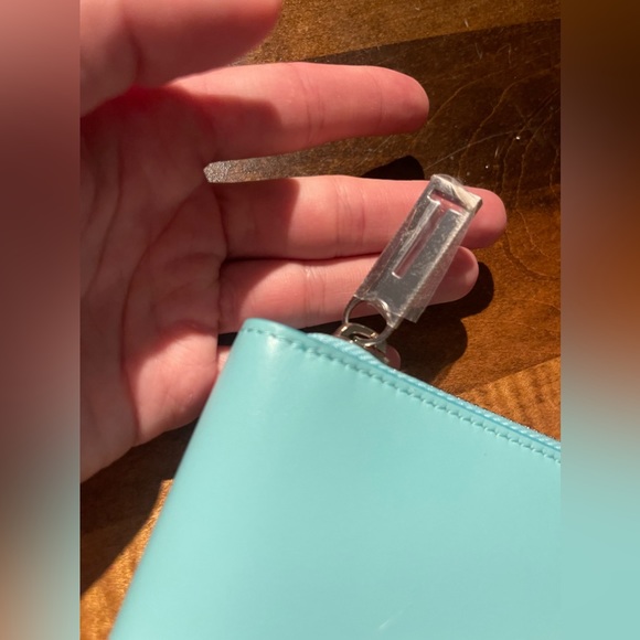 Tiffany & Co. Blue Wallet - Picture 17 of 17